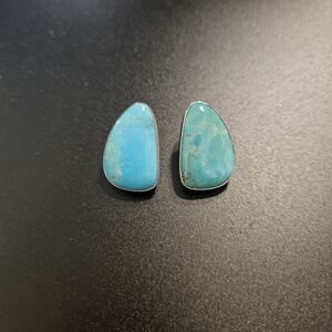 Turquoise Silver Earrings